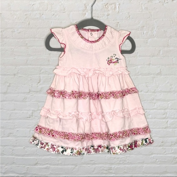 Kenzo Layered Floral Ruffle Dress - Picture 1 of 1